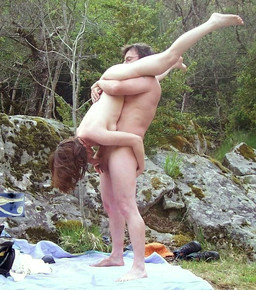 Horny nudist and naturist girls