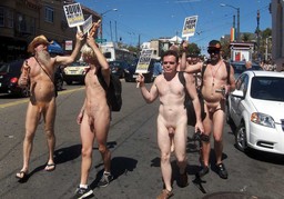 Gay parade in the United States. What..